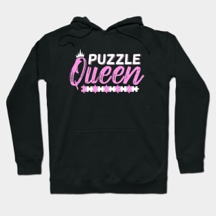 Puzzle Queen Girl Gift Hoodie